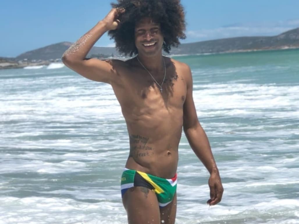 777 SA Flag Swimming Briefs - Boys