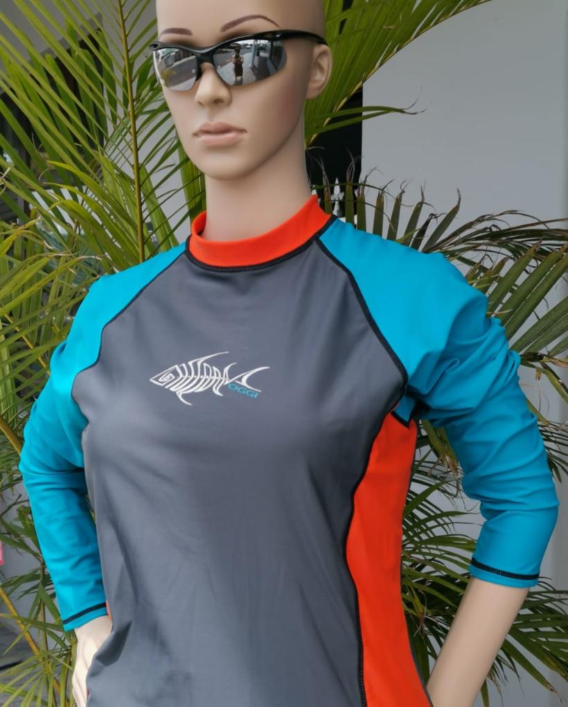 713 Rash Vest Long Sleeve - Kids