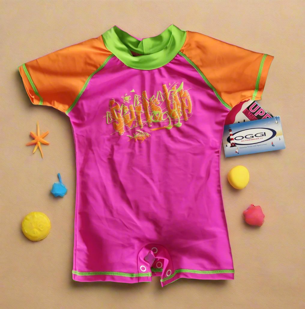 466 Baby Sunsuit, Graffiti - CLEARANCE
