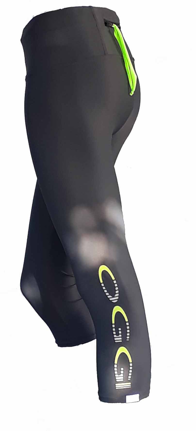 100 Ladies 3/4 Run Tights