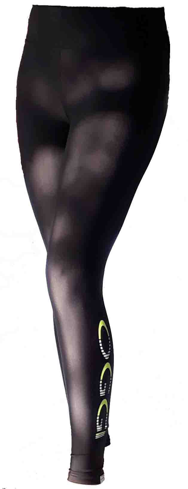 101 Ladies Long Sports Leggings - with zip pocket