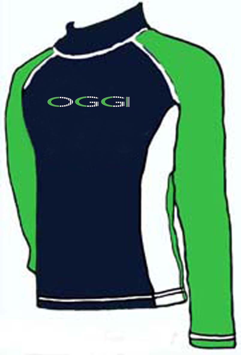 713 Rash Vest Long Sleeve - Adult
