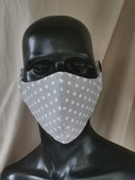 405 TYPE 2 Face mask - Tan Dot, Adult Med only