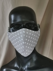 405 TYPE 2 Face mask - Tan Dot, Adult Med only