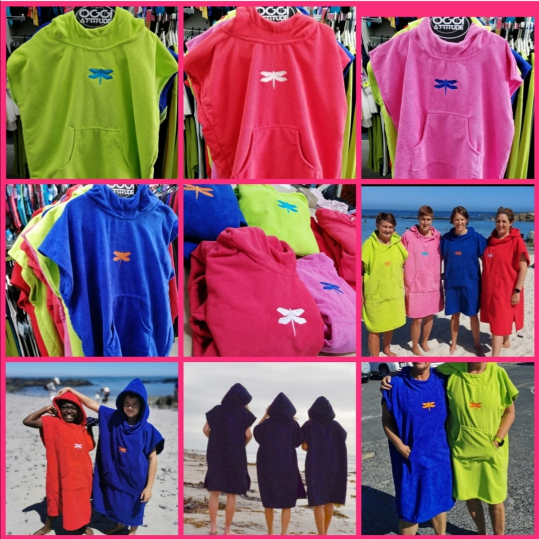 Dra001Z Towelling Poncho's