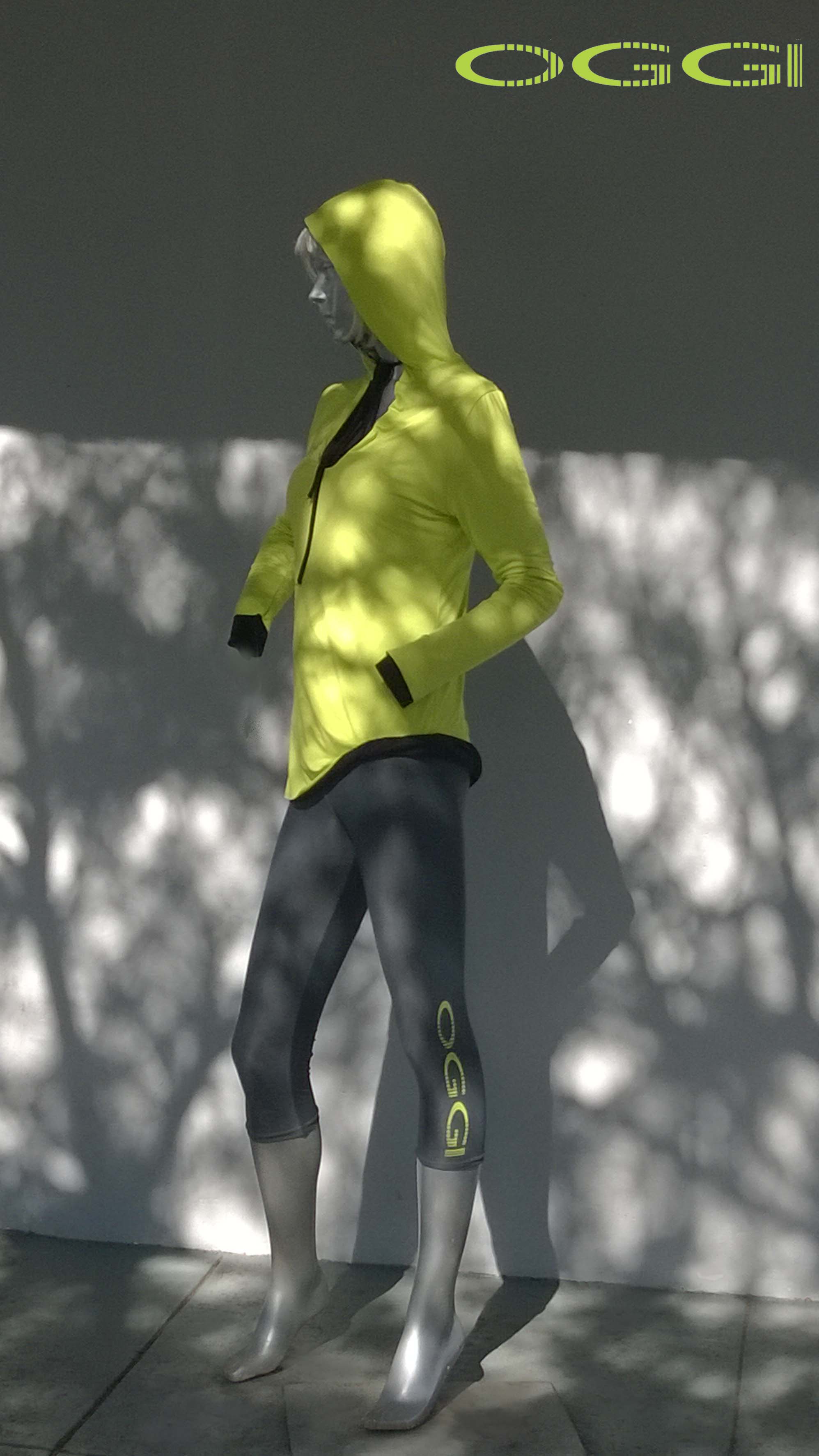 100 Ladies 3/4 Run Tights