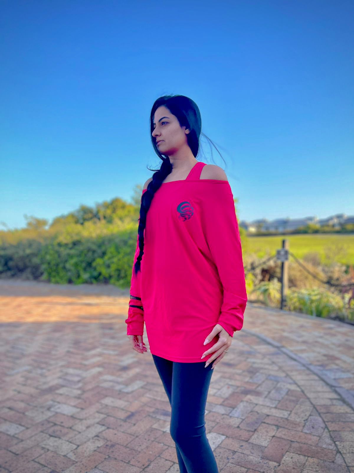 W009 Long Sleeve Ladies round neck top - END OF RANGE