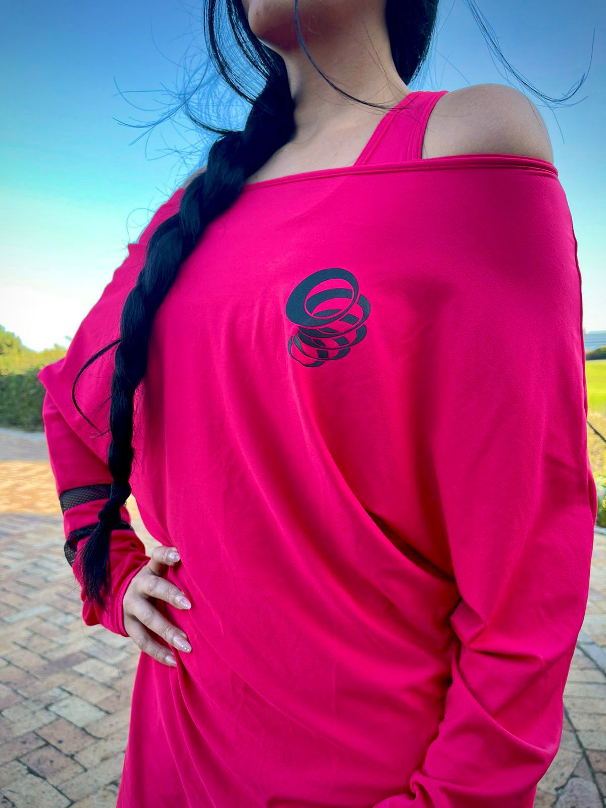 W009 Long Sleeve Ladies round neck top - END OF RANGE