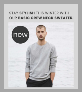 FCAP001 Basic Crew Neck